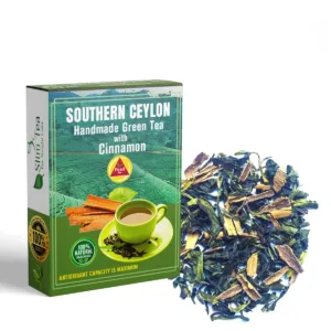 කුරුඳු මිශ්‍ර හරිත තේ Ceylon Slim Tea (Cinnamon mix with Green Tea) 50g
