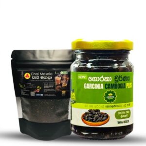 ගොරක චූර්ණය සමඟ චායි මසාලා ටී